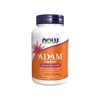 ADAM Multivitamínico Masculino, Energia, Disposição e Saúde do Homem, Now
