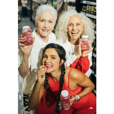 Vinagre de Maçã com Vitamina B12, 60 Gomas Sabor Maçã, Guday