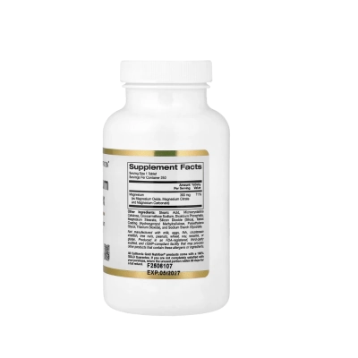 Magnesium Complex, 300mg, 250 Tablets, Califórnia Gold Nutrition