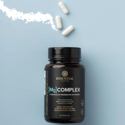 Magnésio Mg Complex 350mg, 90 Cápsulas - Essential Nutrition