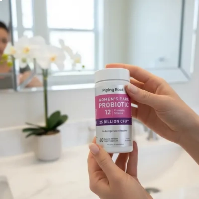 Women's Care Probiotic 12, 25 Billion CFU**, 60 Cápsulas, Piping Rock 