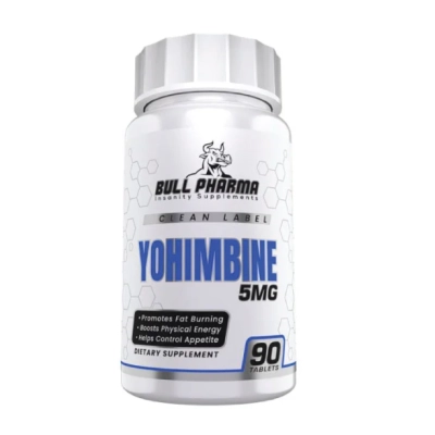 Yohimbina, Ioimbina 5mg, 90 Cápsulas, Bull Pharma