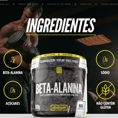 Beta Alanina, 120g, Iridium Labs