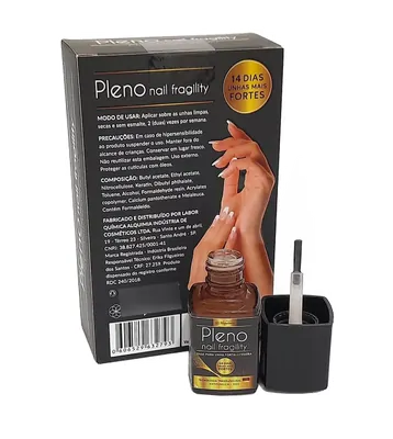 Pleno Nail Fragility, Fortalecedora antifúngica, 10Ml, alquimia