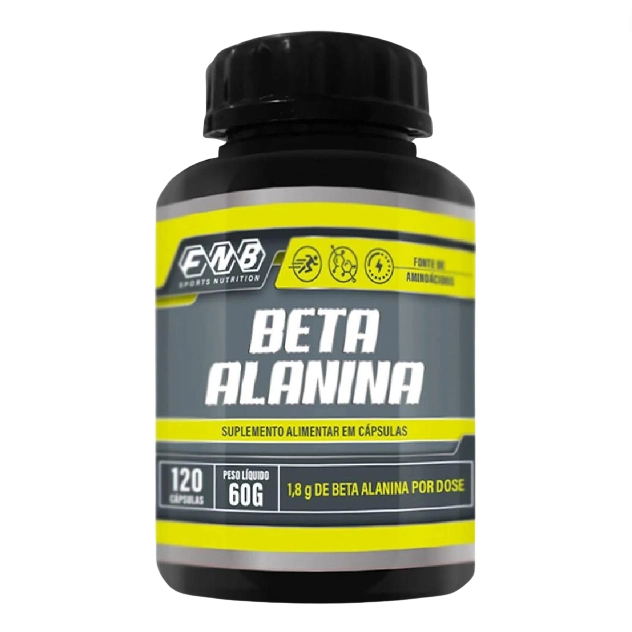 Beta Alanina, 1800mg, 120 Cápsulas