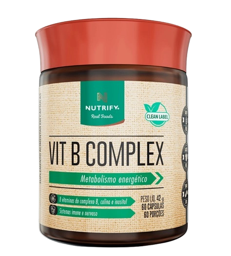 Vit B Complex, 60 Cápsulas, Nutrify