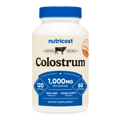 Colostro Bovino Superformula, 1.000mg, 120 Cápsulas, Nutricost