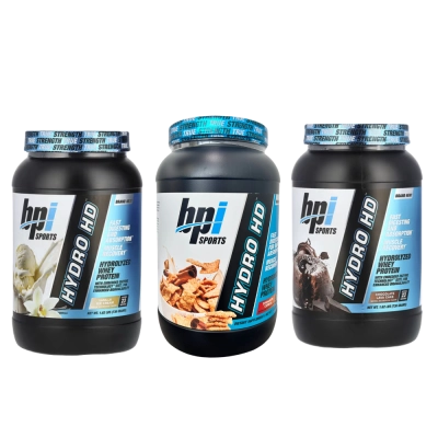 Whey Protein Powder, Hydro HD 100% Hidrolisado, BPI Sports