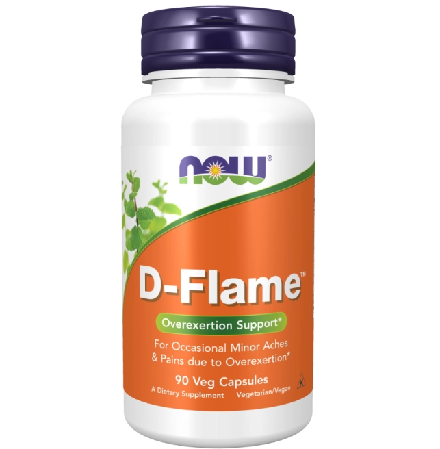 D-Flame, 90 cápsulas, Now