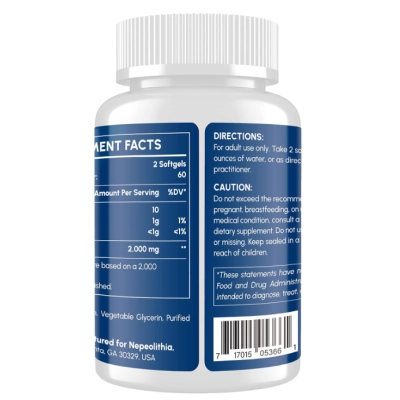 Urolithin A 2000mg, 120 Cápsulas, Nepeolithia