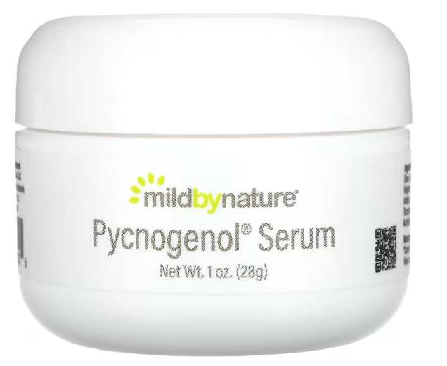 Sérum Pycnogenol Creme, Calmante e Antienvelhecimento, 28g, Mild By Nature