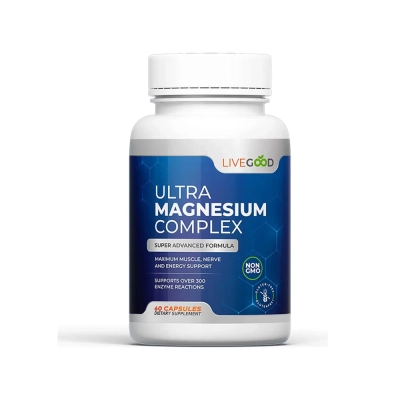 Ultra Magnesium Complex, 60 Capsulas, Live Good