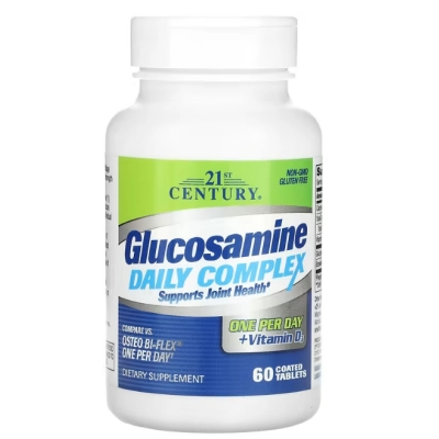 Glucosamina Daily Complex, 60 Comprimidos, 21st Century