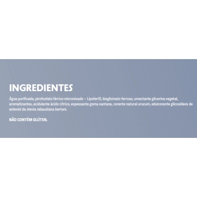 Ferro 30mg, Iron Liquid, 450ml Sabor Citrus Berry,  True Source