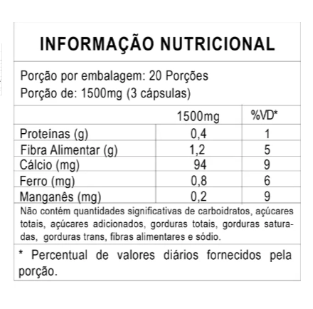 Ora Pro Nobis, 500mg, 60 Cápsulas, Fitoprime