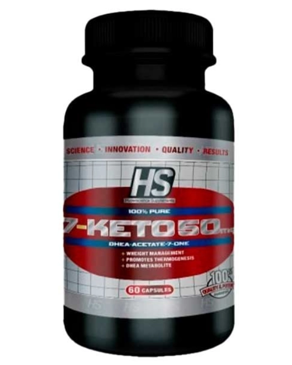 7-Keto DHEA 50mg, 60 Cápsulas, HS