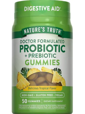 Probiotic Digestive Aid, 50 gomas veganas, Nature's Truth