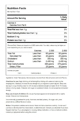 Herbal Slimming Tea, Chá Emagrecedor com Chá Verde, 24 Saches, 48g, 21st Century