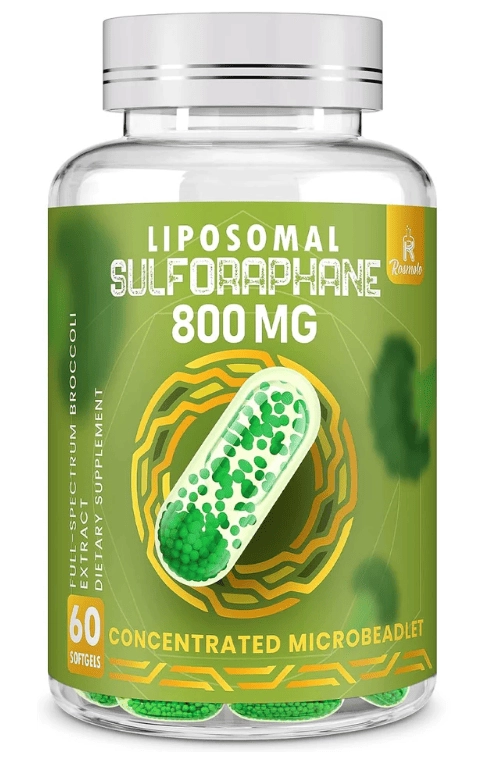 Sulforafano Lipossomal, 800 mg, 60 Cápsulas, Rosmolo