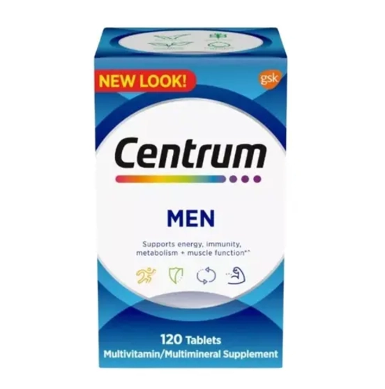 Centrum Men Multivitamínico, 120 Tablets, Importado