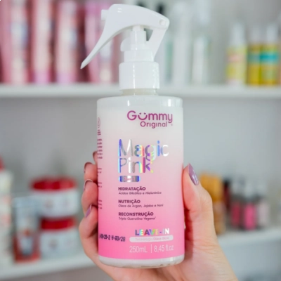 Gummy Original Magic Pink Blindagem Antifrizz 250ml 