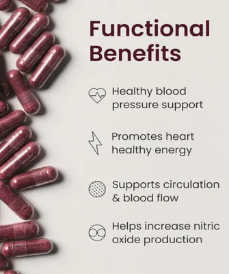 SuperBeets, Raiz de Beterraba 1000mg, 90 Cápsulas, HumanN