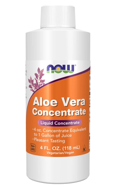 Aloe Vera Liquida Concentrado, 118Ml, Now