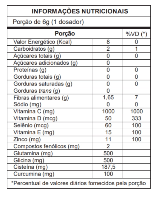 Shot Matinal Sunshot, com Vitaminas D, C e E,  NAC e Glucosamina, Sabor Limão,  144g, Oryah