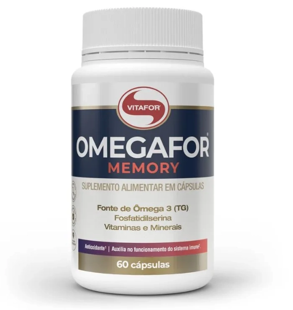 Omegafor Memory, 60 Cápsulas, Vitafor