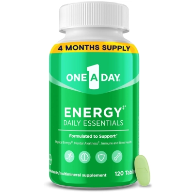 Multivitamínico Energy Daily Essentials, 120  Comprimidos, One A Day