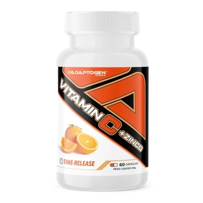 Vitamina C + Zinco 60 Cápsulas - Adaptogen