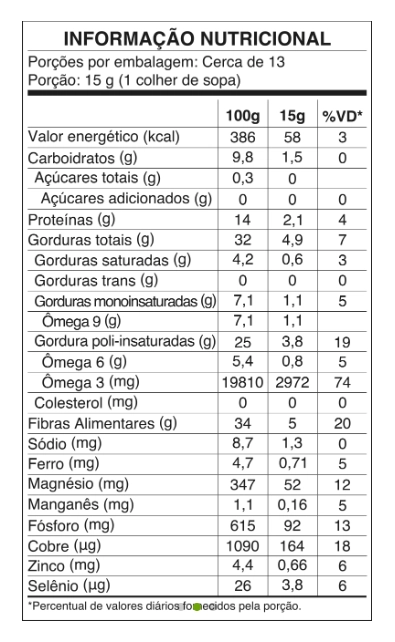 Linhaça Dourada Orgânica, 200g, Native