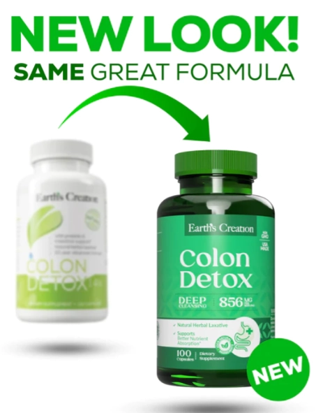 Colon Detox, 100 cápsulas, Earths Creation