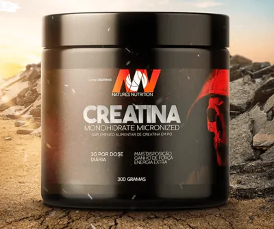 Creatina, 300g, Natures nutrition