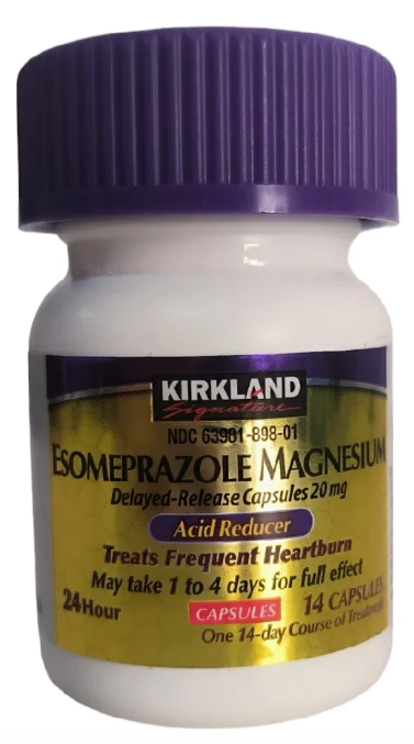 Esomeprazol Magnesium, Protector Gástrico, 14 Cápsulas, Kirkland