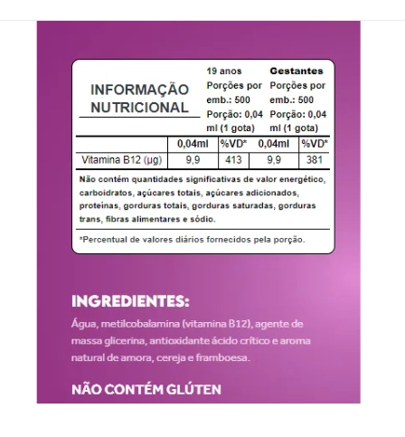 Bio Vit B-12, 20ml, Puravida