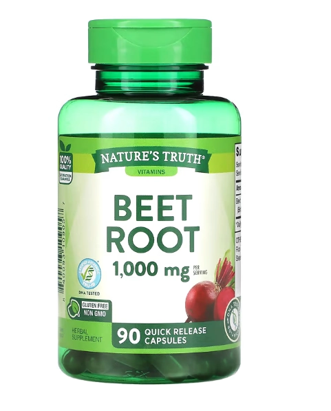 Beet Root, Beterraba, 1000mg, 90 cápsulas, Nature's Truth