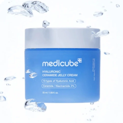 Hyaluronic Ceramide Jelly Cream , 50ml, Medicube