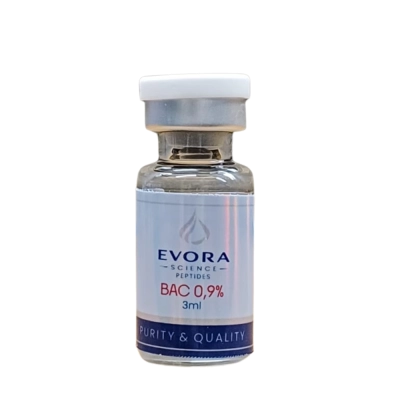 Bacteriostatic Water, Água Bacteriostática, 3ml, Evora