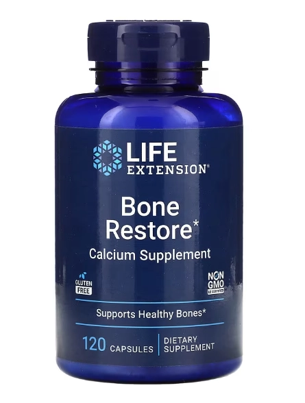 Bone Restore, Restauração Óssea, 120 Cápsulas, Life Extension