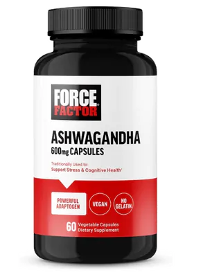 Ashwagandha, 600mg, 60 Cápsulas, Force Factor