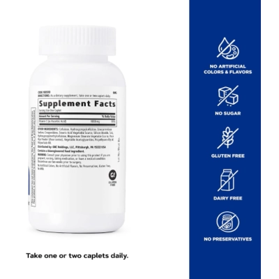 Vitamina C 1000mg, 100 Cápsulas, GNC