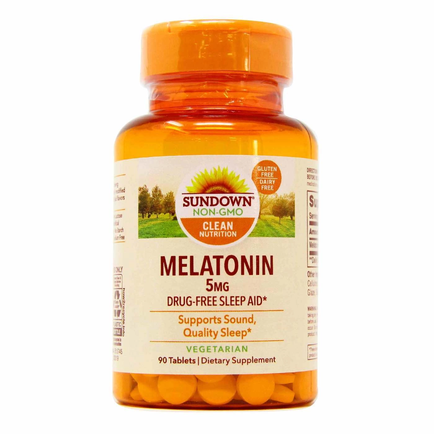 Melatonina 5mg, 90 Comprimidos, Sundown