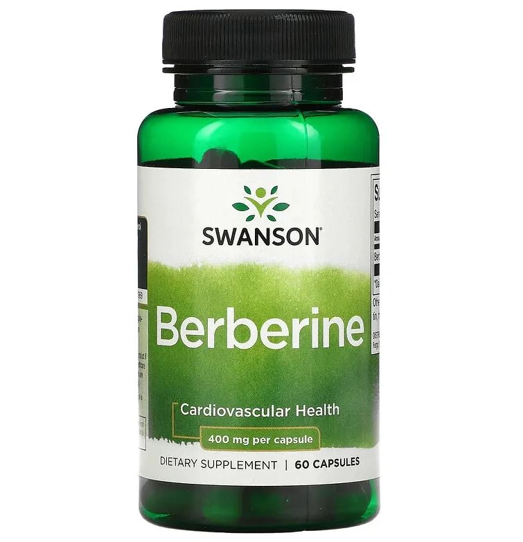 Berberina, 400mg, 60 Cápsulas, Swanson