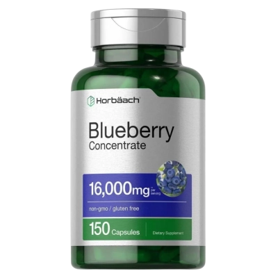 Blueberry Concentrado De Mirtilo 16.000mg, 150 Cápsulas - Horbaach