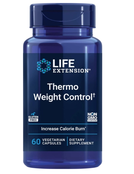 Thermo Weight Control,  Perda de Peso Saudável e Termogênese, 60 cápsulas, Life Extension
