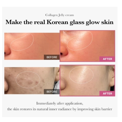 Creme De Gelatina De Colágeno, Com Niacinamida E Colágeno Hidrolisado Liofilizado, Medicube