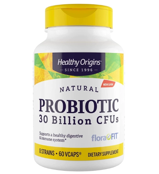 Probiótico 30 bilhões, 60 Cápsulas, Healthy Origins
