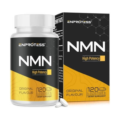 NMN High Potency, Energia, Disposição e Vitalidade no Dia a Dia, 120 Pastilhas, Enprotess