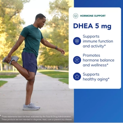 DHEA 5mg, 60 Cápsulas, Pure Encapsulations